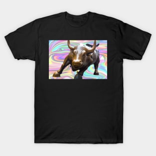 abstract bull streetwear design T-Shirt